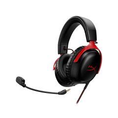 HyperX Cloud III Wired Gaming Headset - Black/Red 727A9AA
