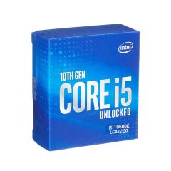 Intel i5-10600K CPU 4.1GHz 4.8GHz Max 10th Gen 6 Cores/12 Threads 12Mb 95W Unlocked