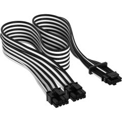 Corsair PCIe5 600W 12VHPWR Cable - White and Black [CP-8920333]