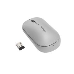 Kensington SureTrack Mouse RF Wireless+Bluetooth 2400 DPI Ambidextrous - Grey [K75351WW]