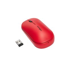 Kensington SureTrack Mouse RF Wireless+Bluetooth 2400 DPI Ambidextrous - Red [K75352WW]