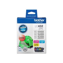 Brother Colour Value Pack - CMY [LC-432-3PKS]
