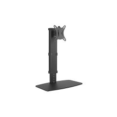 Brateck Vertical Lift Monitor Stand with Thin Client CPU Mount - BLK [LDT67-T01MP-B]