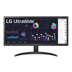 LG 26WQ500-B 26in UltraWide FHD HDR10 IPS Monitor with AMD FreeSync