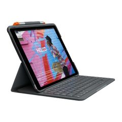 Logitech Slim Folio iPad Keyboard Case for iPad 10th Gen - Grey 920-011432