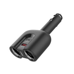 mbeat Gorilla Power Dual Port USB-C & QC3.0 Car Charger Cigar Lighter Splitter [MB-CHGR-C28]