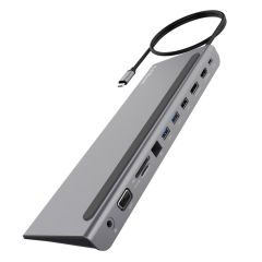 mbeat 11-in-1 Triple Display USB-C Docking Station with 100W Power Delivery