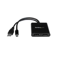 StarTech Mini DisplayPort to DisplayPort Multi-Monitor Splitter - 2-Port MST Hub