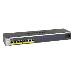 Netgear GS408EPP ProSafe+ Easy-Mount 8-Port Gigabit Ethernet Web Managed Switch
