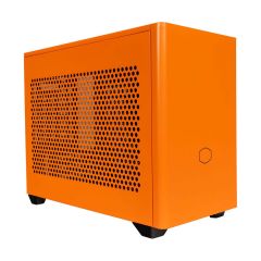 Cooler Master NR200P Mini ATX Computer Case - Sunset Orange