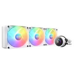 NZXT Kraken 360mm RGB AIO Liquid CPU Cooler - White [RL-KR360-W1]