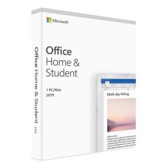 Microsoft 79G-05142 Office 2019 Home and Student - Medialess Retail for Windows or Mac