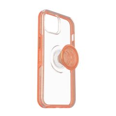 OtterBox Apple iPhone 13 Otter + Pop Symmetry Series Clear Case -  Clear/Orange