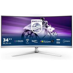 Philips Evnia 8000 Series 34M2C8600 34in UWQHD 175Hz QD-OLED Curved Gaming Monitor