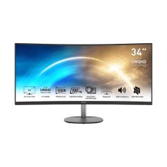 MSI Pro MP341CQ 34in WUQHD 100Hz Curved Ultrawide Business Monitor - Black [Pro MP341CQ]