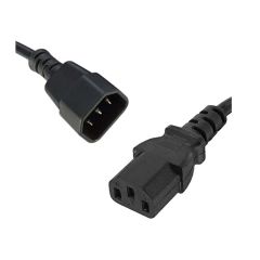 8Ware Power Cable Extension 1.8m IEC-C14 to IEC-C13 Male to Female
