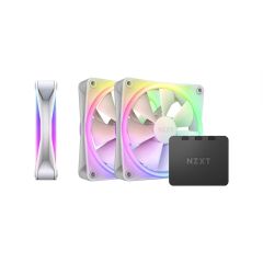[Damaged Box] NZXT F120 120mm RGB Duo Dual-Sided RGB Case Fan - 3 Pack (White) RF-D12TF-W1