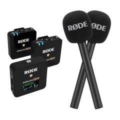 Rode Wireless GO II Dual-Channel Wireless Microphone System with 2x Interview GO