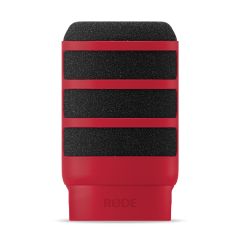 Rode WS14 Deluxe Pop Filter for PodMic/PodMic USB - Red