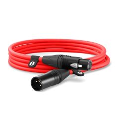 Rode XLR Cable Red 3 Metres (XLR3M-R)