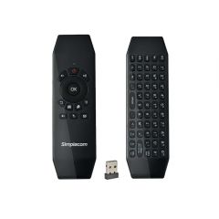 Simplecom RT150 2.4GHz Wireless Remote Air Mouse Keyboard with IR Learning [RT150]