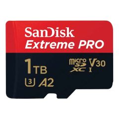 SanDisk 1TB Extreme PRO MicroSDXC UHS-I Memory Card - 200MB/s [SDSQXCD-1T00-GN6MA]