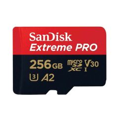 SanDisk 256GB Extreme PRO MicroSDXC UHS-I Memory Card - 200MB/s [SDSQXCD-256G-GN6MA]