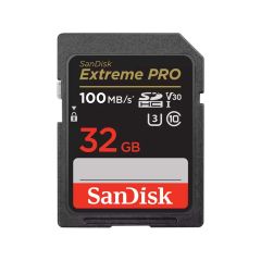 SanDisk 32GB Extreme PRO SD UHS-I Memory Card - 100MB/s [SDSDXXO-032G-GN4IN]
