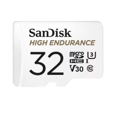SanDisk 32GB High Endurance microSDHC UHS-I C10 U3 V30 Memory Card [SDSQQNR-032G-GN6IA]