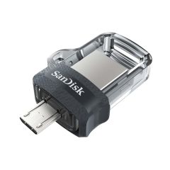 SanDisk 32GB Ultra Dual Drive m3.0, USB3.0, Black, USB3.0/micro-USB, OTG