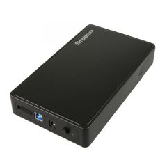 Simplecom SE325 3.5in SATA HDD to USB 3.0 Hard Drive Enclosure - Black [SE325-BLACK]