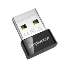 Simplecom AC600 USB Wi-Fi Wireless Adapter [NW602]