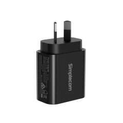 Simplecom CU220 DualPort Power Delivery 20W Fast Wall Charger [CU220]
