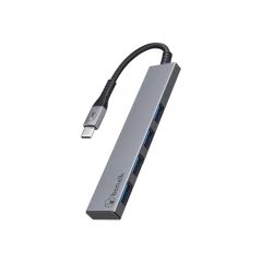 Bonelk Long-Life USB-C 4 in 1 Multiport Slim Hub - Space Grey