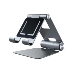 Satechi R1 Foldable Mobile Stand for Laptops and Tablets Space Grey