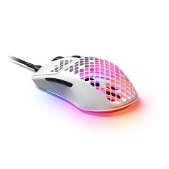SteelSeries Aerox 3 2022 Wired Lightweight Gaming Mouse - Snow White