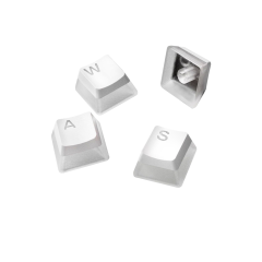 SteelSeries PrismCaps Universal Double Shot PBT Keycaps - White