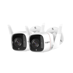 TP-Link TC65 Outdoor Security Wi-Fi Camera Twin Pack
