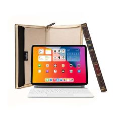 Twelve South BookBook Cover for 12.9-inch iPad Pro + Keyboard - Cream Lining