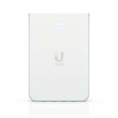 Ubiquiti UniFi Wi-Fi 6 U6-IW In-Wall Wall-mounted WiFi 6 access point with a built-in PoE switch