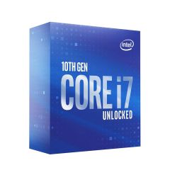 Intel i7-10700K CPU 3.8GHz 5.1GHz Max 10th Gen 8 Cores/16 Threads 16Mb 95W Unlocked