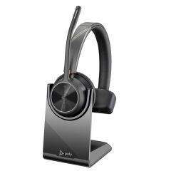 Plantronics/Poly Voyager 4310 UC with Charge Stand usb-CTeams certified Monaural BT Headset