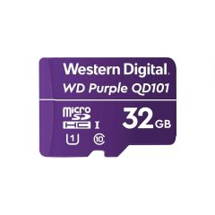 Western Digital 32GB Purple microSDHC Ultra Endurance Memory Card [WDD032G1P0C]