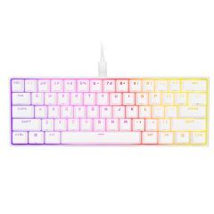Corsair K65 RGB Mini White 60 Mechanical Gaming Keyboard - Cherry MX Speed