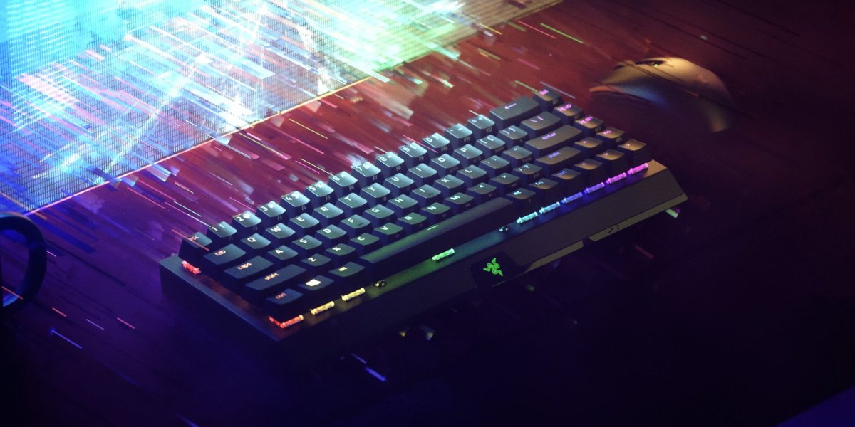 Razer BlackWidow V3 Mini HyperSpeed Wireless Mechanical Gaming Keyboard (Green Switch) - US Layout