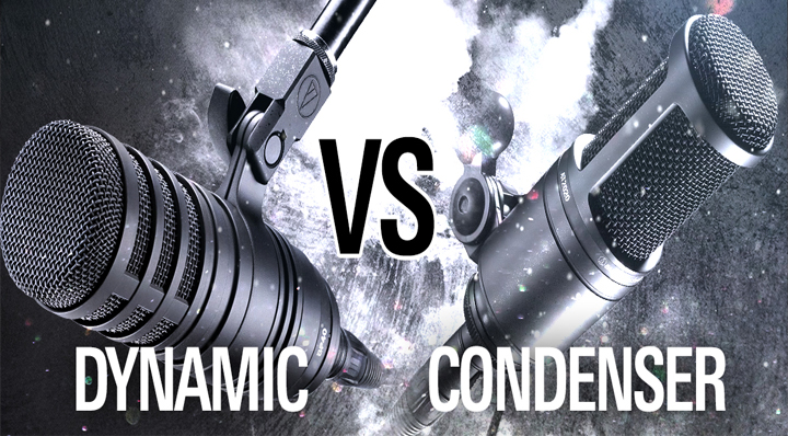 Condenser vs Dynamic mic