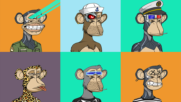 NFT expensive monkeys image